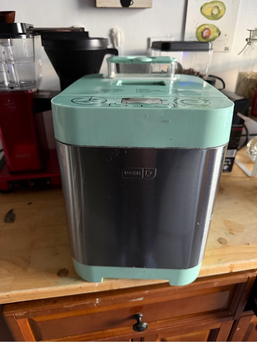 Ash Mint Bread Maker - Retro Mint Bread Machine